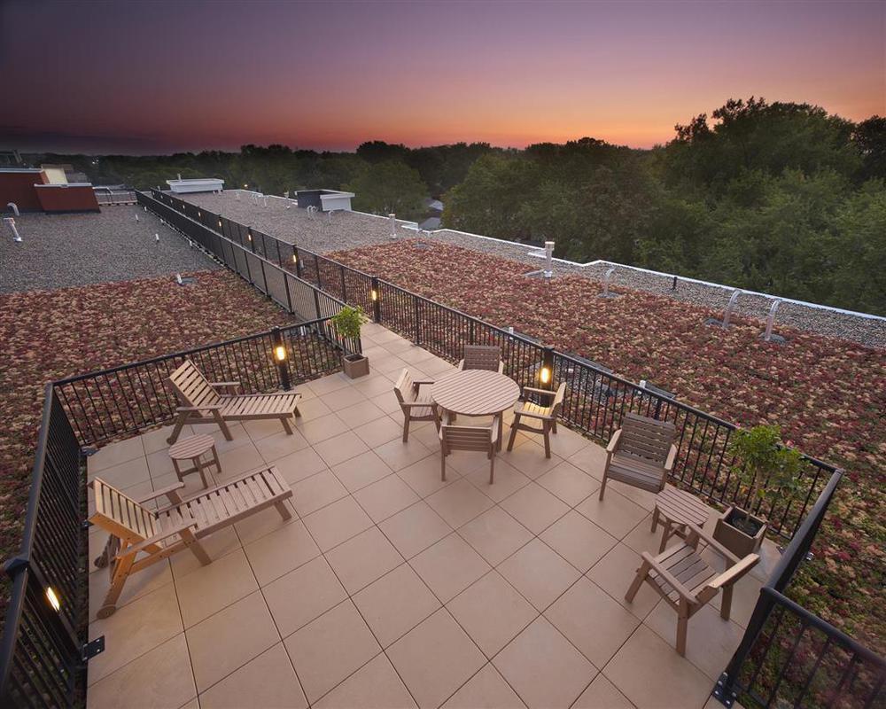 Execustay At York Place Apts Edina Restaurante foto